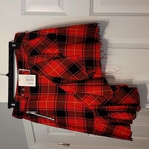 Divine Heritage tartan plaid skirt